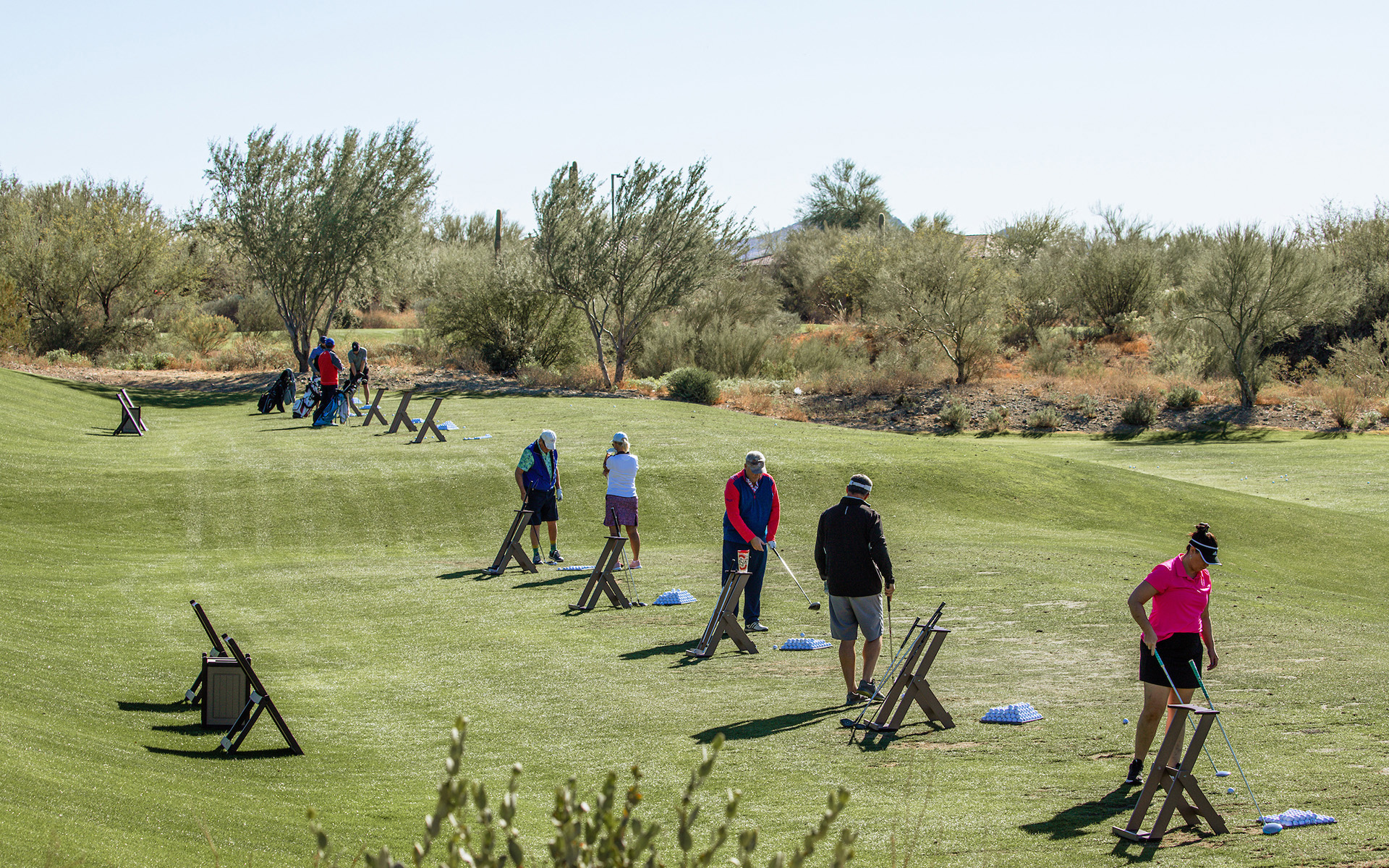 Driving Range at Anthem Golf & Country Club in Phoenix